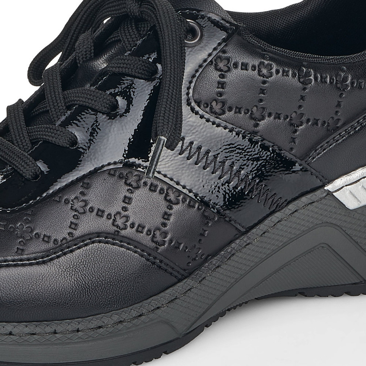 detail Dámské tenisky RIEKER N4320-00 černá W1