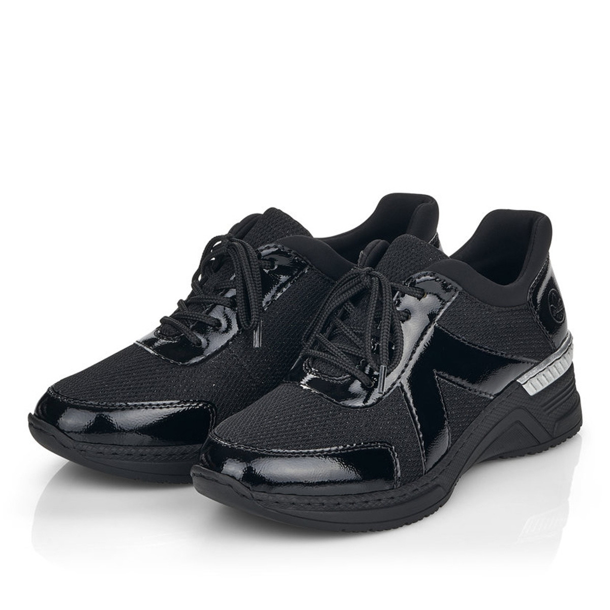 detail Dámské tenisky RIEKER RIE-10101565-W1 černá