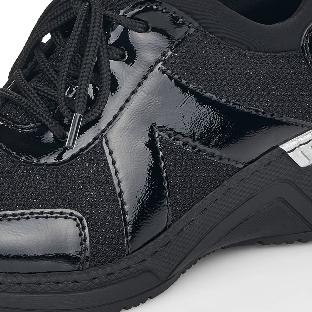 detail Dámské tenisky RIEKER RIE-10101565-W1 černá