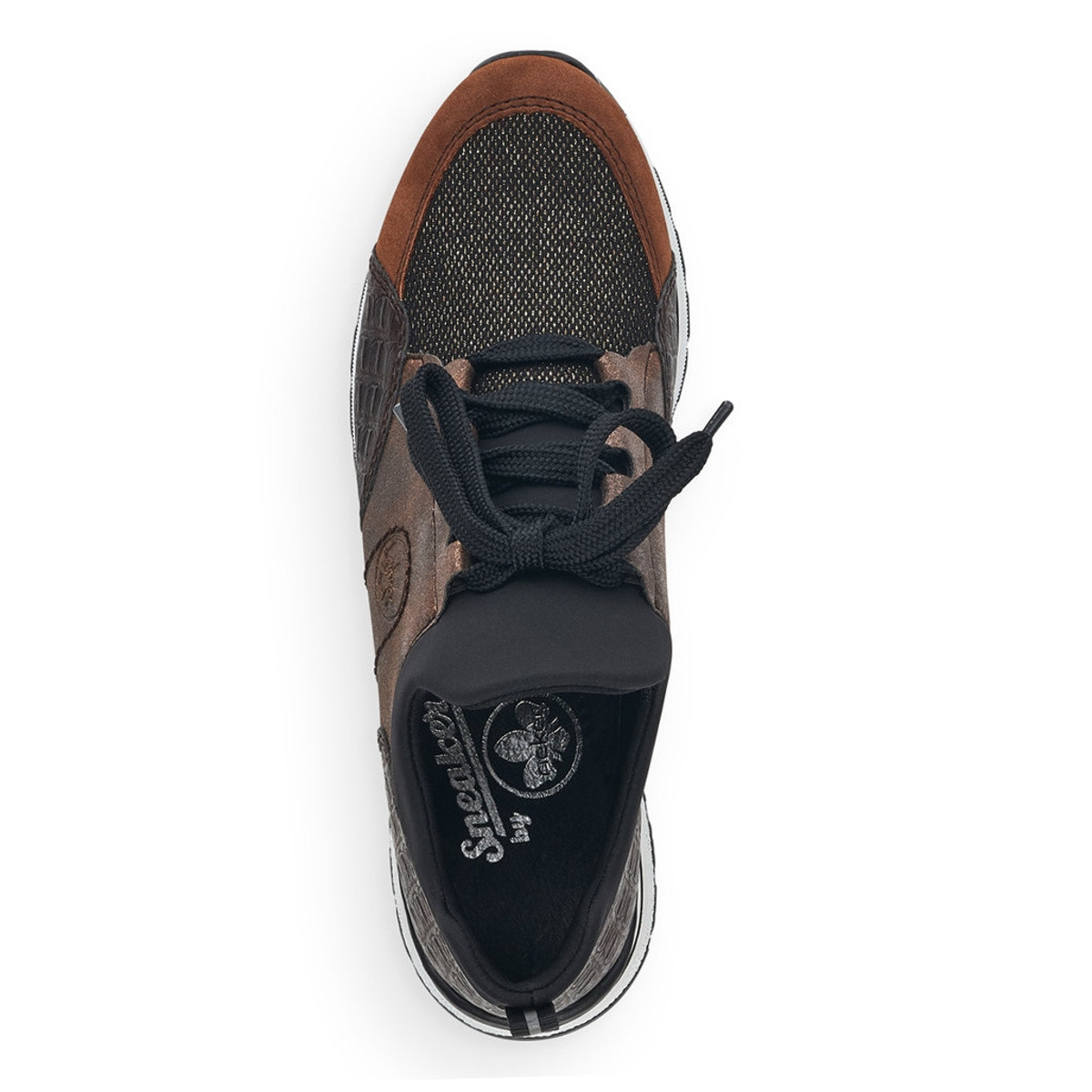 detail Dámské tenisky RIEKER RIE-10101573-W1 hnědá