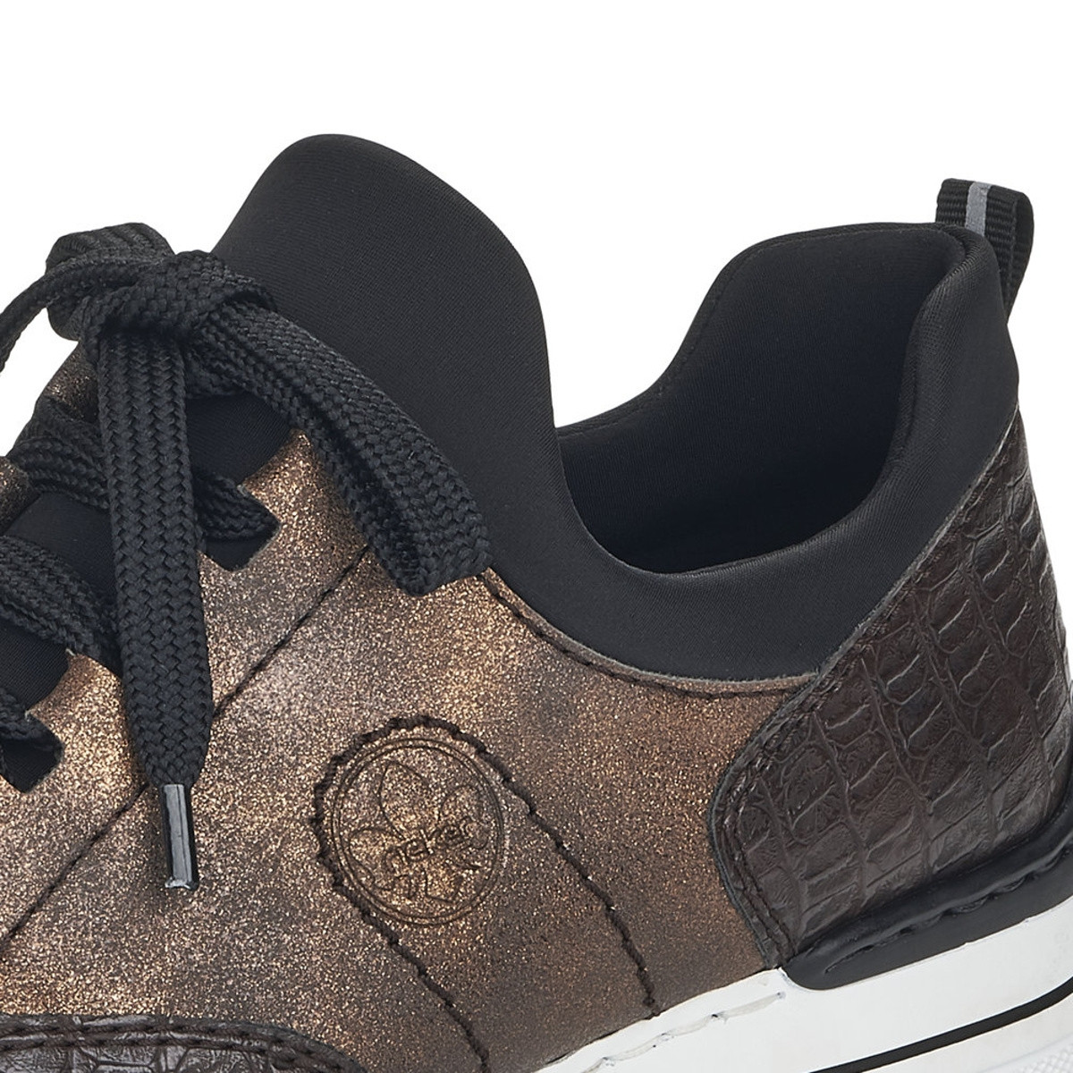 detail Dámské tenisky RIEKER RIE-10101573-W1 hnědá