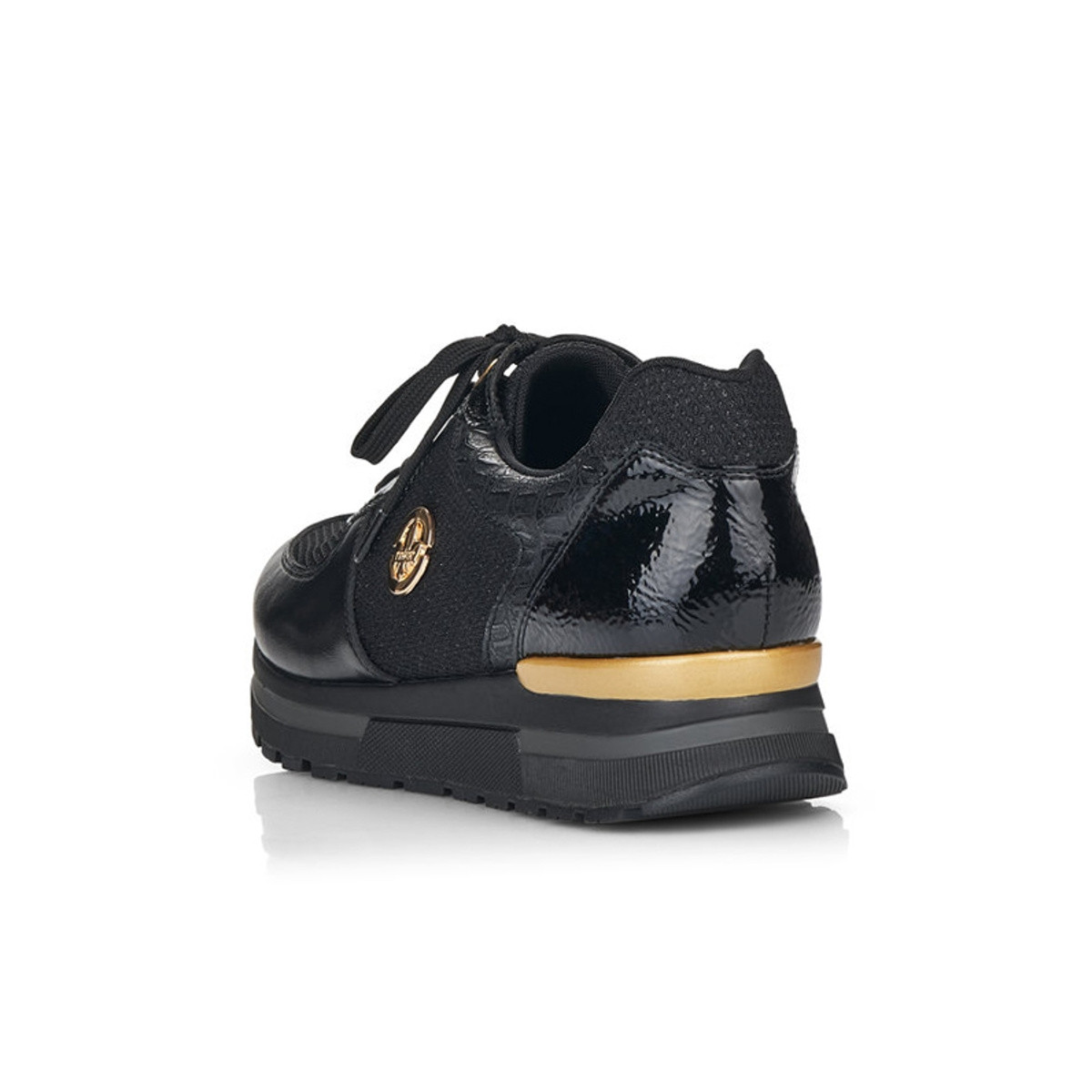 detail Dámské tenisky RIEKER RIE-10101574-W1 černá