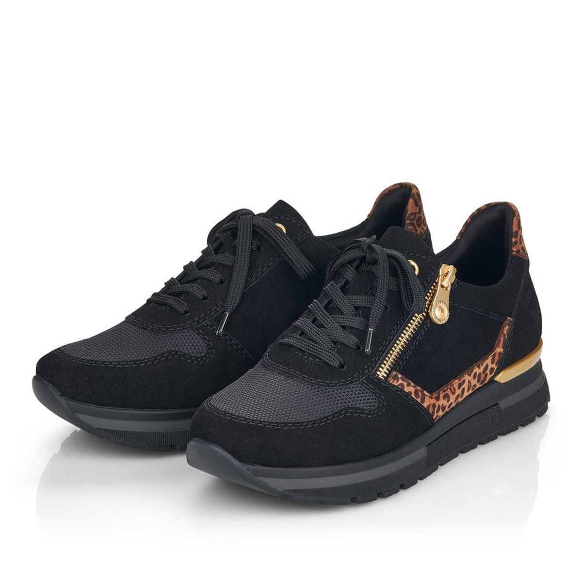 detail Dámské tenisky RIEKER RIE-10101575-W1 černá