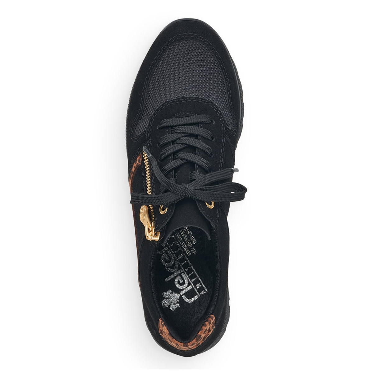 detail Dámské tenisky RIEKER RIE-10101575-W1 černá