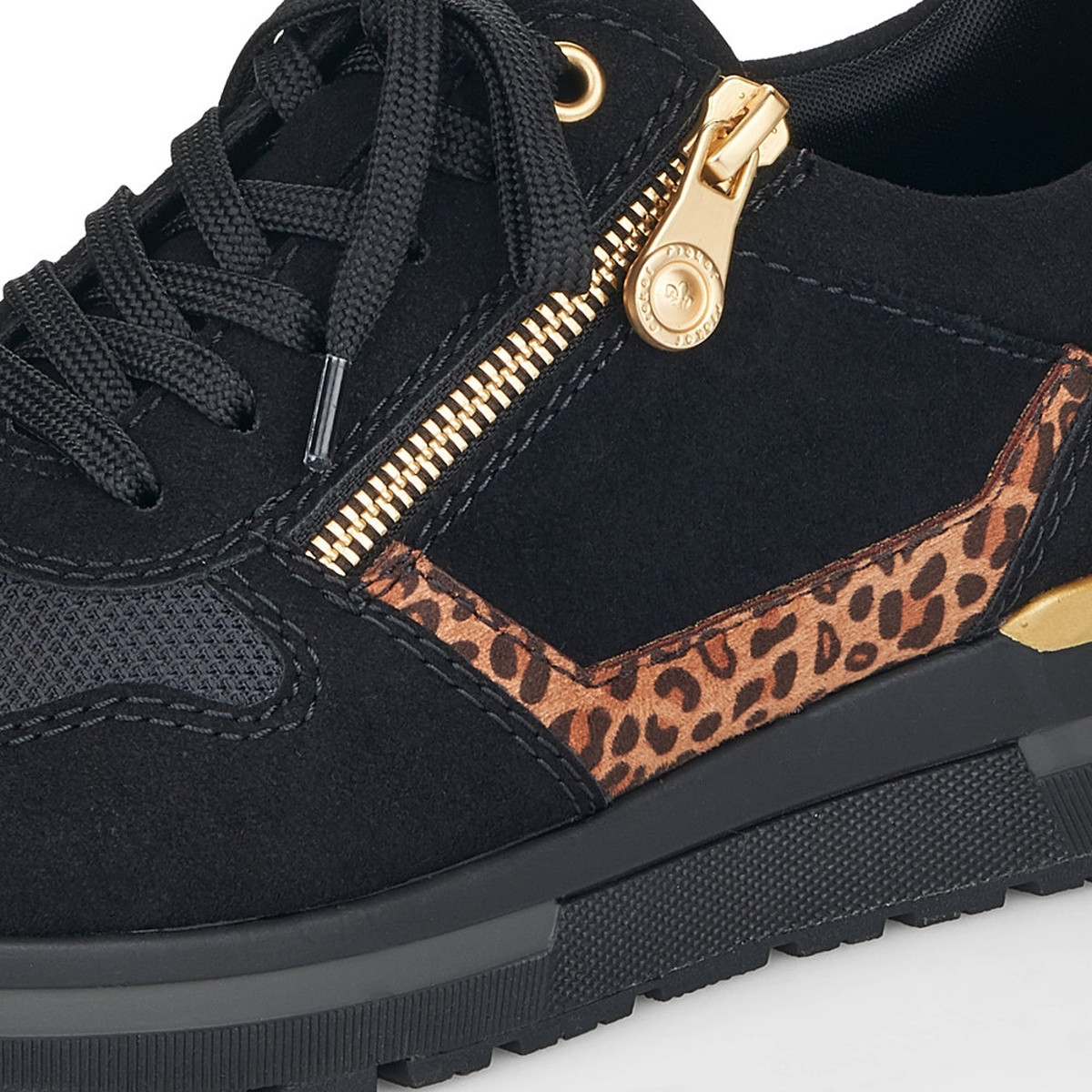 detail Dámské tenisky RIEKER RIE-10101575-W1 černá