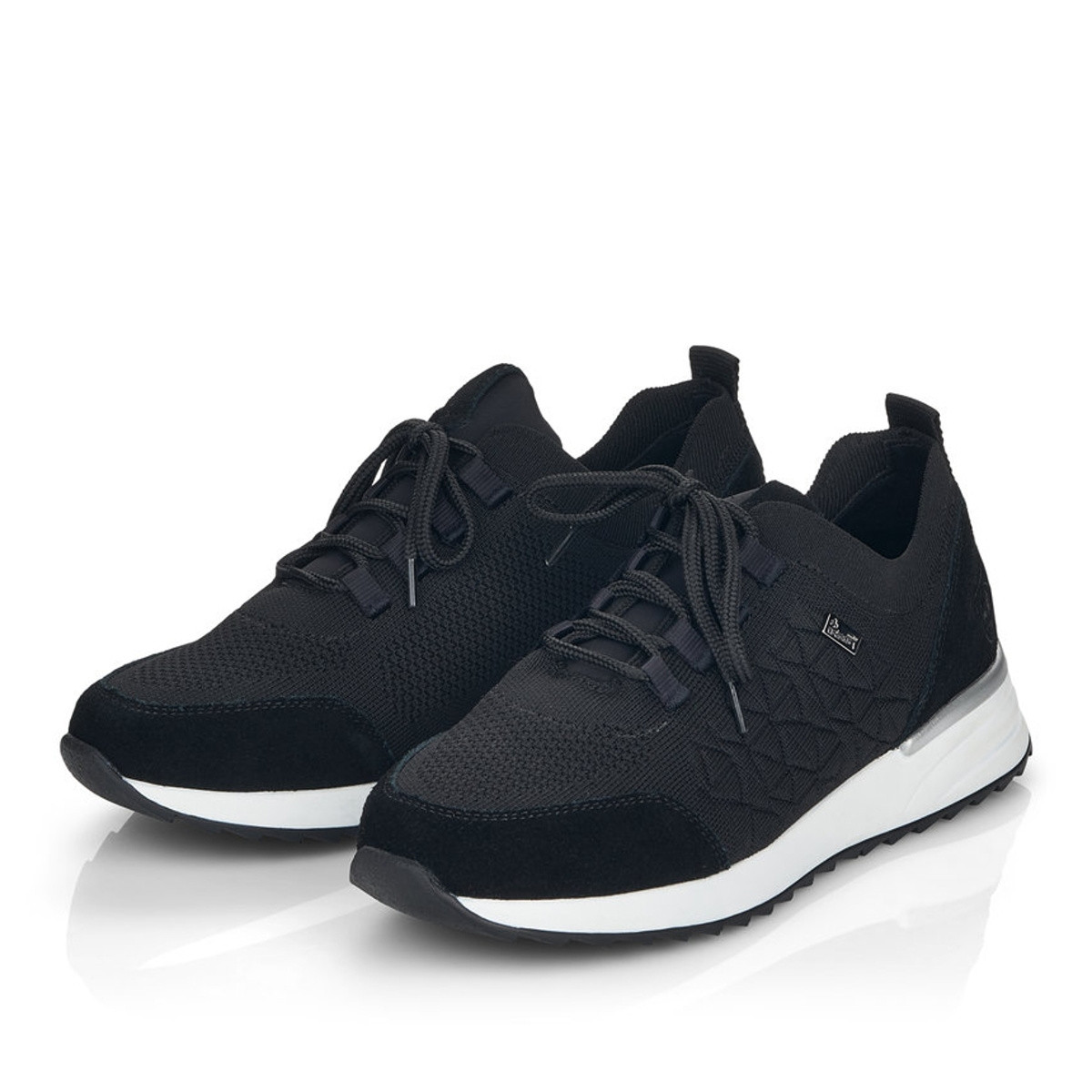 detail Dámské tenisky RIEKER RIE-10101580-W1 černá