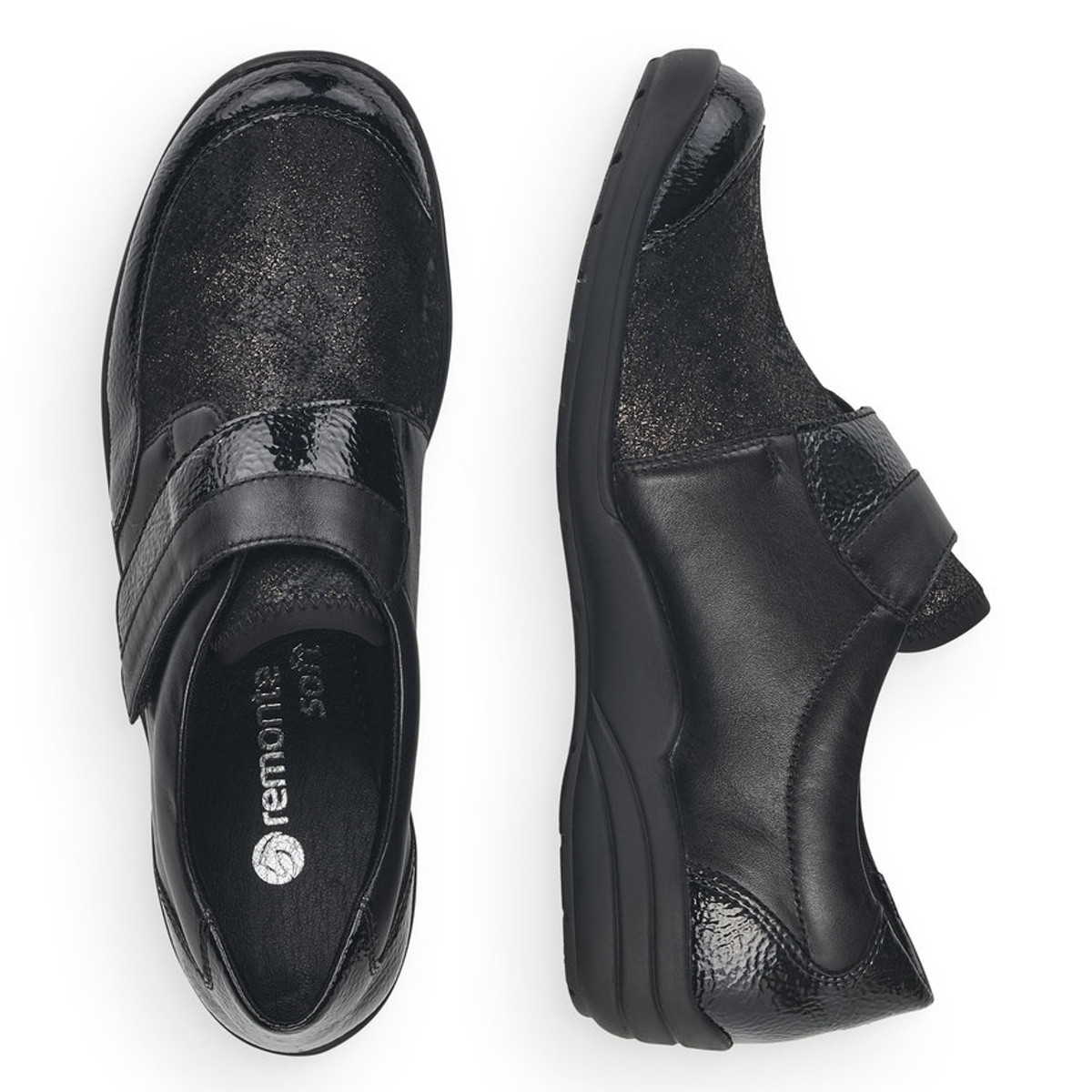 detail Dámské polobotky REMONTE R7600-02 černá W2