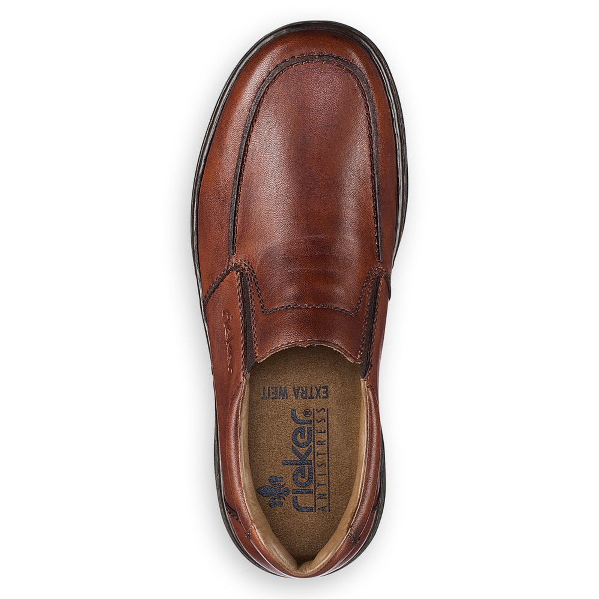 detail Pánské mokasíny RIEKER 17370-24 hnědá W1