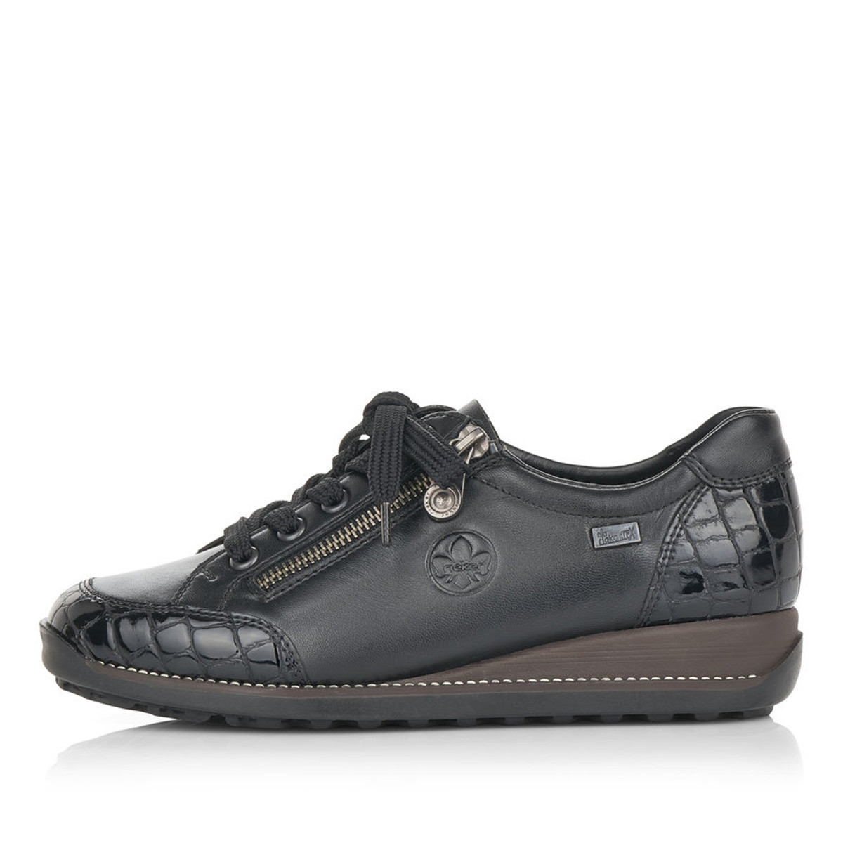 detail Dámské tenisky RIEKER RIE-10101627-W1 černá