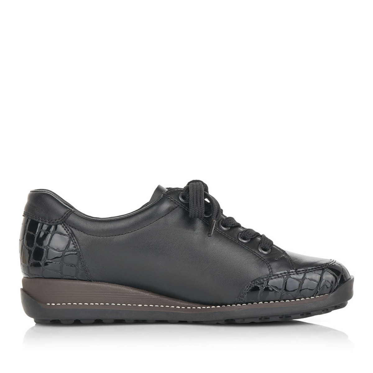 detail Dámské tenisky RIEKER RIE-10101627-W1 černá