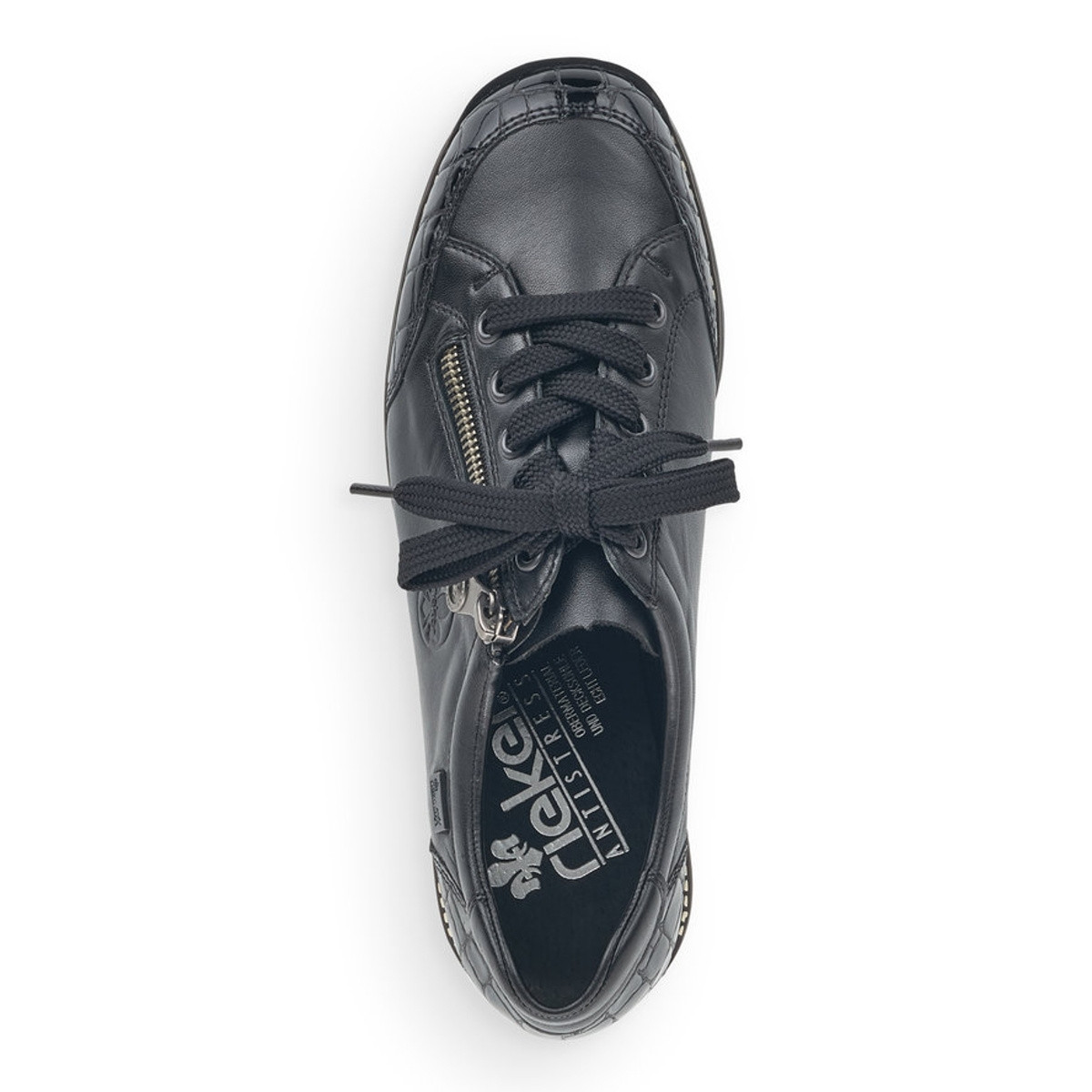 detail Dámské tenisky RIEKER RIE-10101627-W1 černá