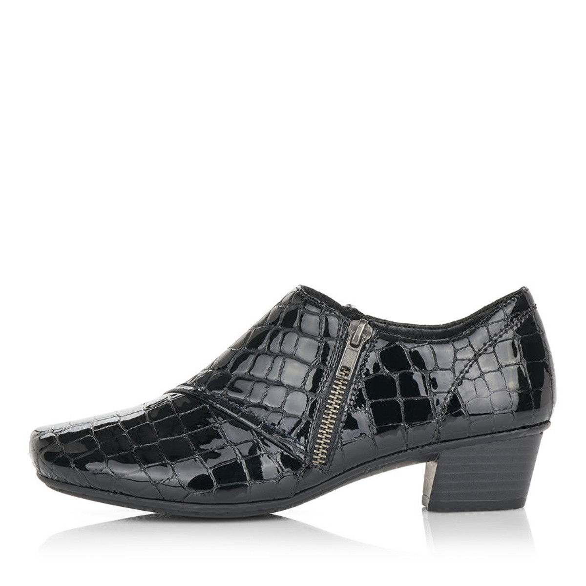 detail Dámské polobotky RIEKER RIE-10101638-W1 černá