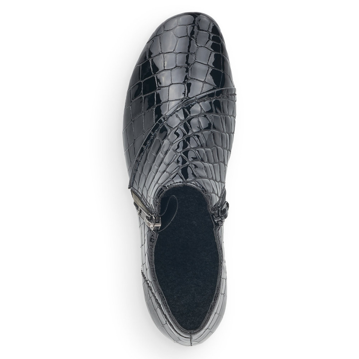 detail Dámské polobotky RIEKER RIE-10101638-W1 černá