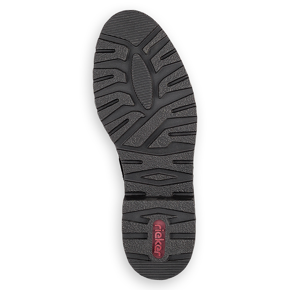 detail Dámské polobotky RIEKER 54812-00 černá W1