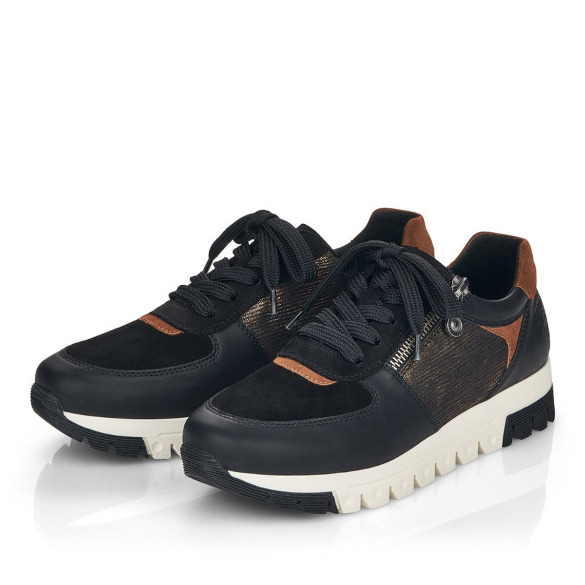 detail Dámské tenisky RIEKER RIE-10101690-W1 černá