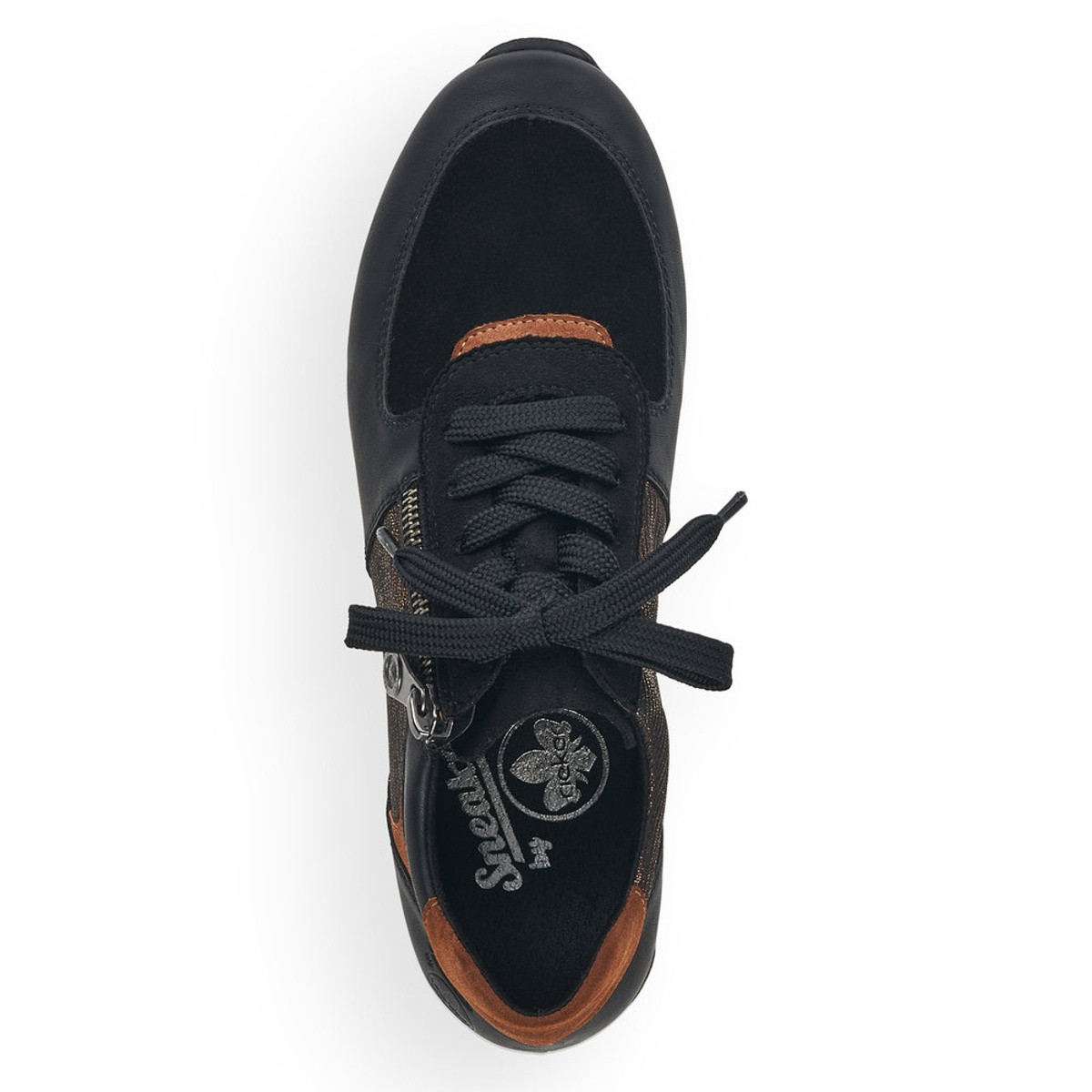 detail Dámské tenisky RIEKER RIE-10101690-W1 černá