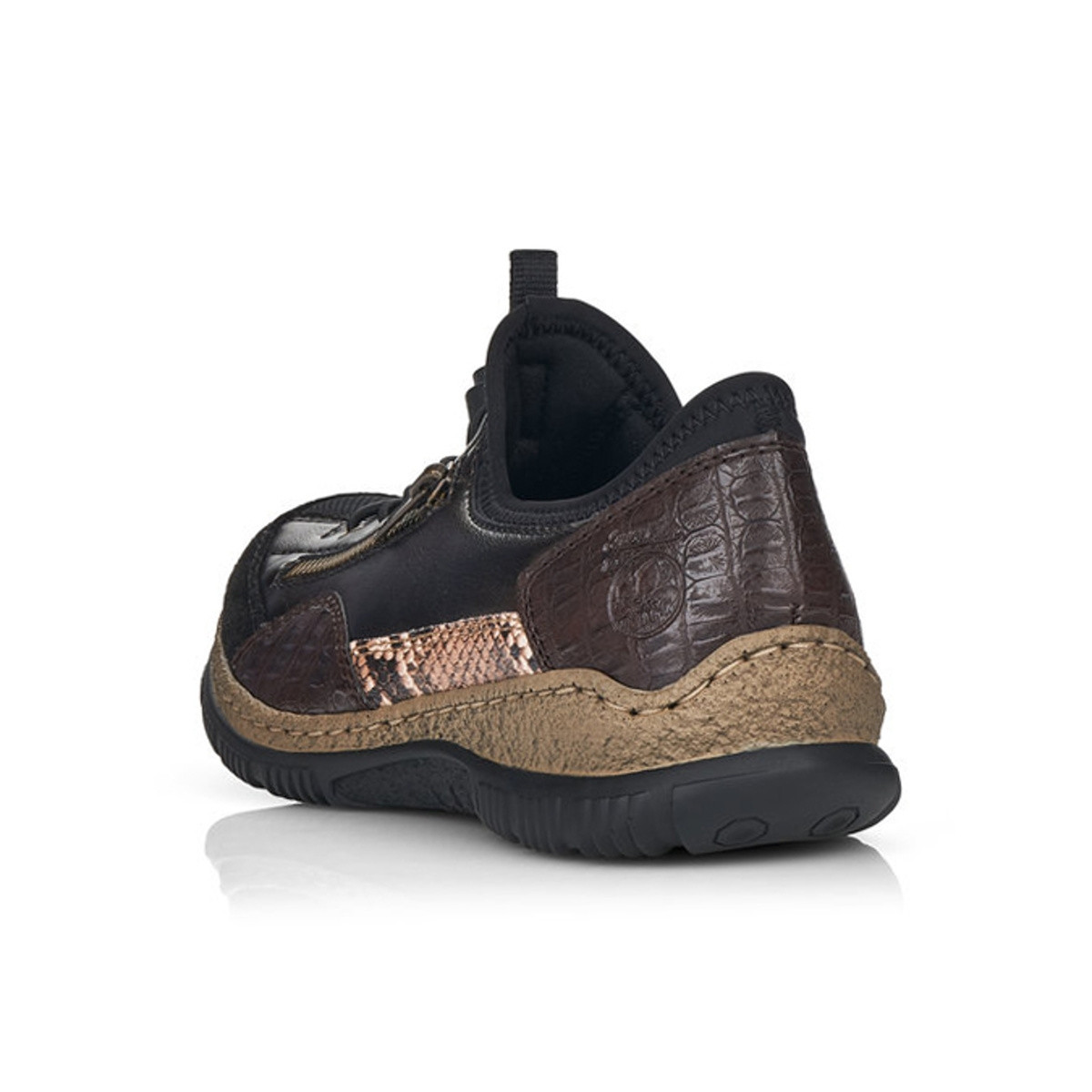 detail Dámské tenisky RIEKER RIE-10101703-W2 hnědá