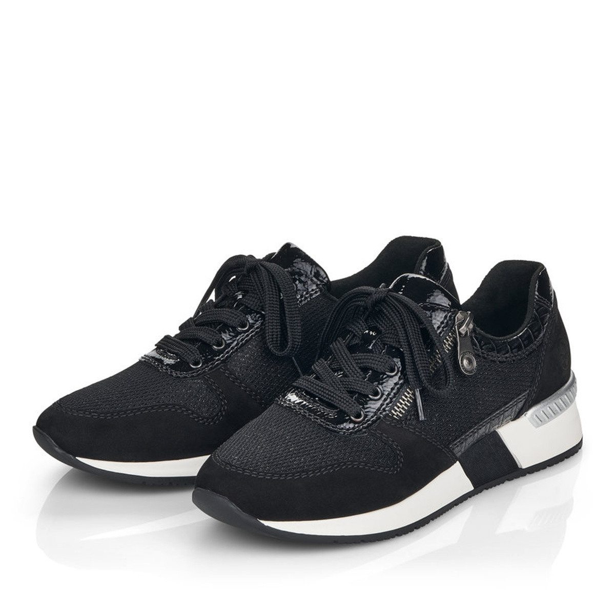 detail Dámské tenisky RIEKER RIE-10101714-W1 černá