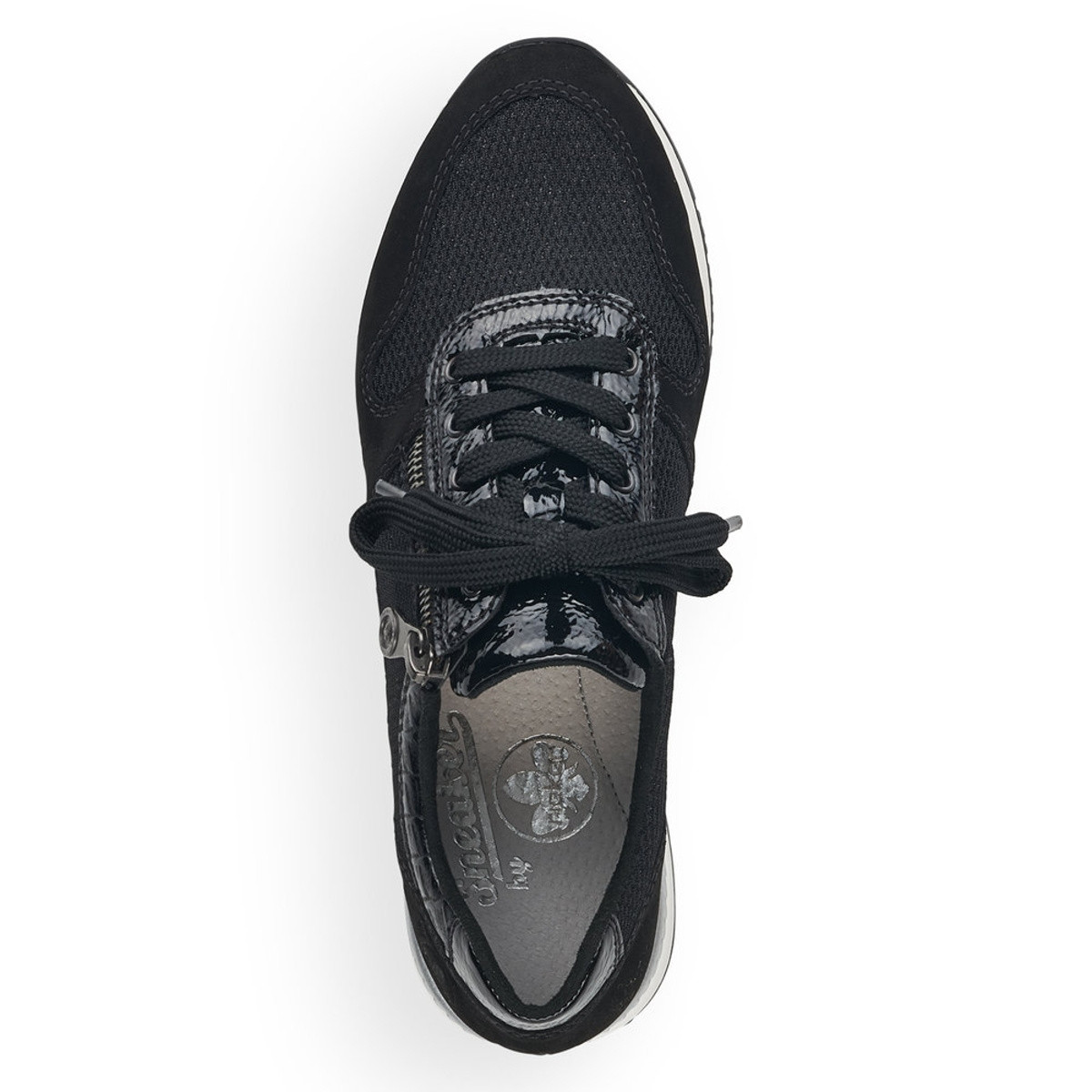 detail Dámské tenisky RIEKER RIE-10101714-W1 černá