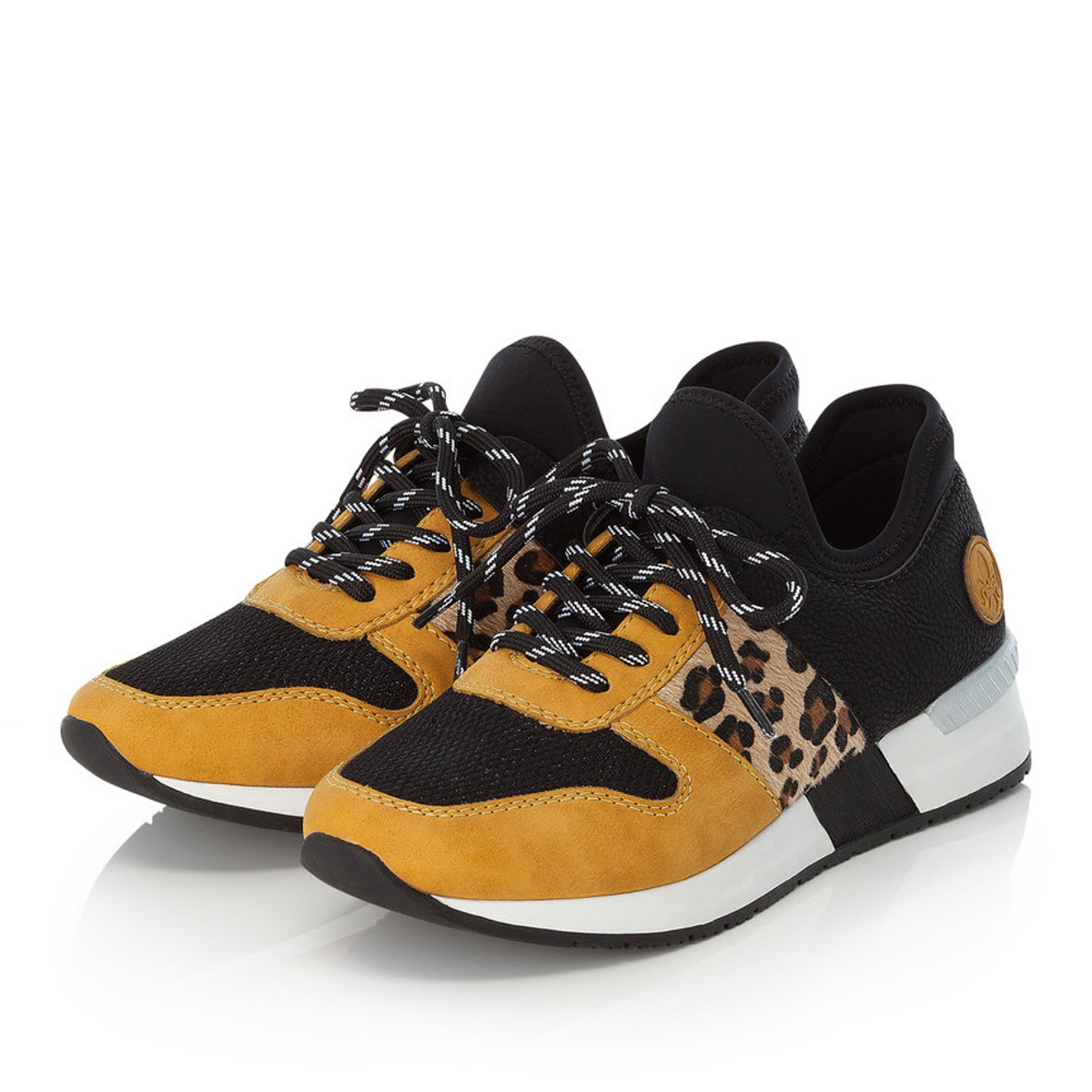 detail Dámské tenisky RIEKER RIE-10101715-W1 žlutá