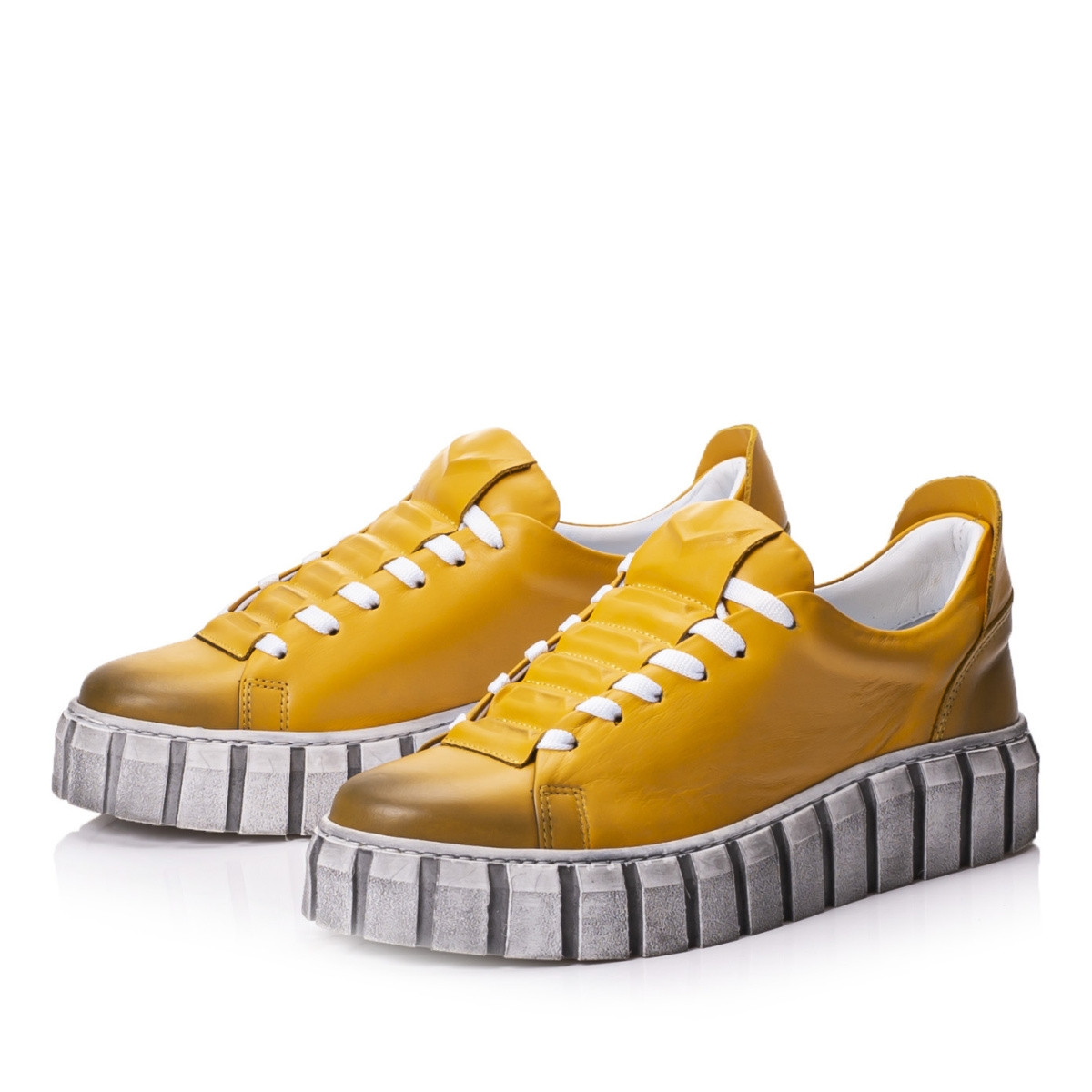 detail Dámské tenisky IBERIUS 0773-675-ESKTM žlutá W1