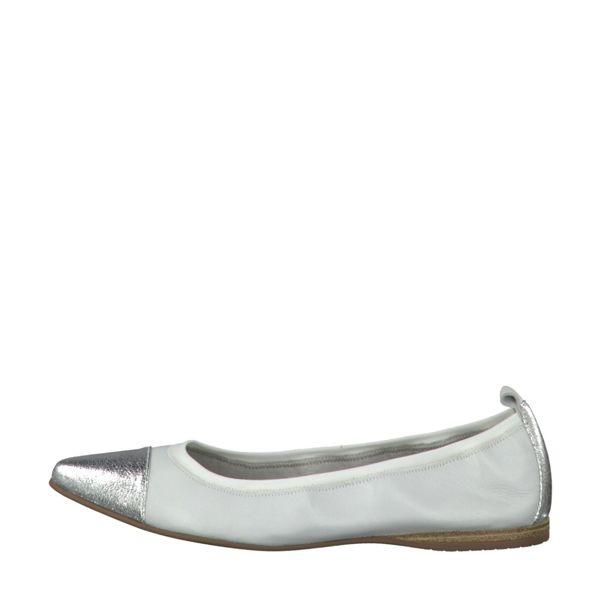 detail Dámská obuv TAMARIS 1-1-22134-36 WHT LEA/SILVER 195