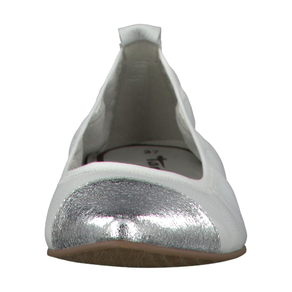 detail Dámská obuv TAMARIS 1-1-22134-36 WHT LEA/SILVER 195