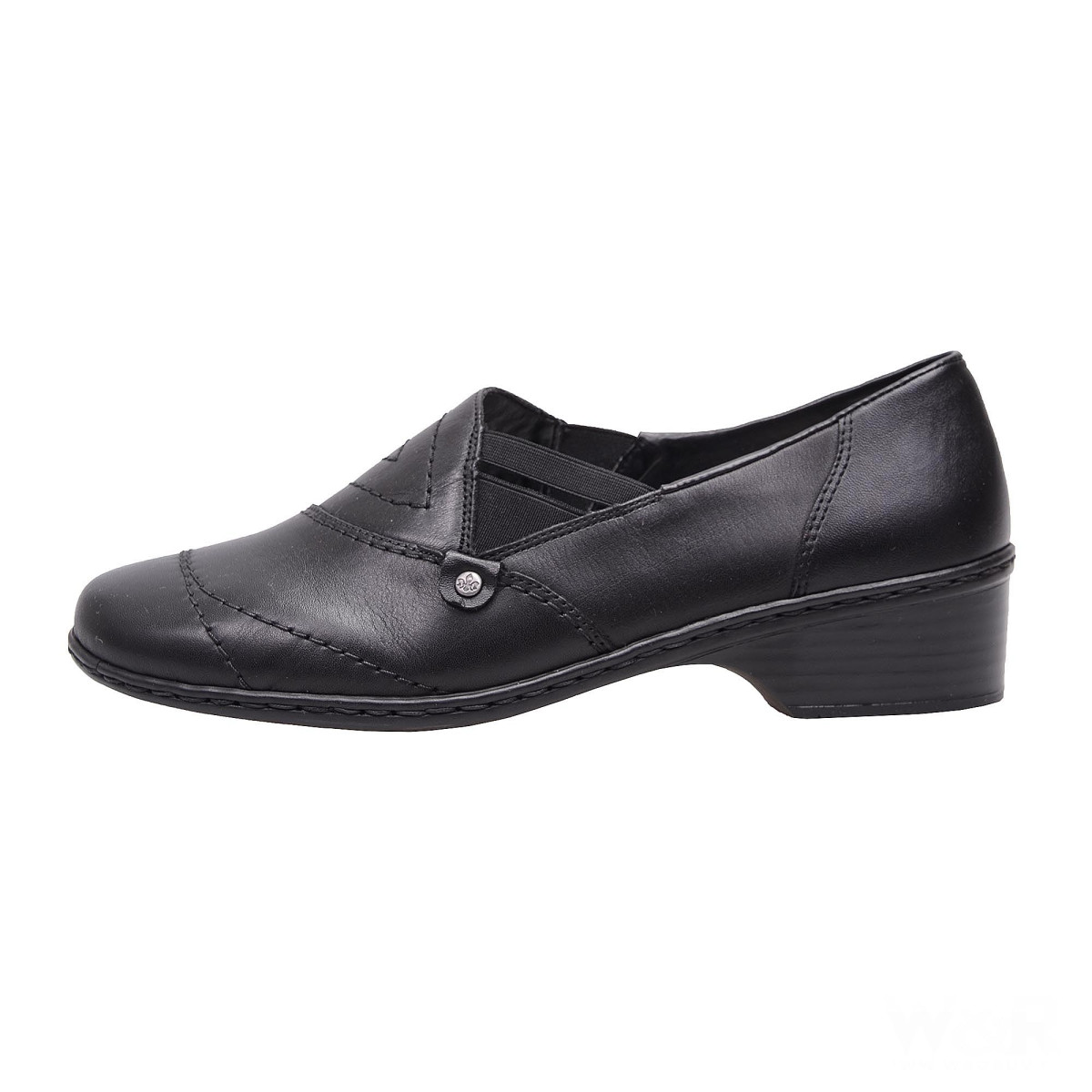 detail Dámská obuv RIEKER 48260/01 SCHWARZ F/S 16