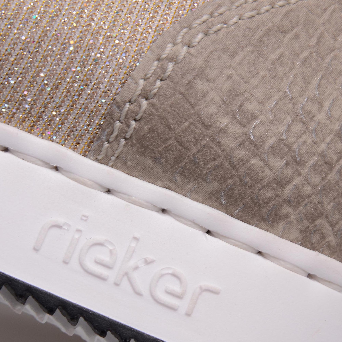 detail Dámská obuv RIEKER 56011/80 WEISS KOMBI F/S 16