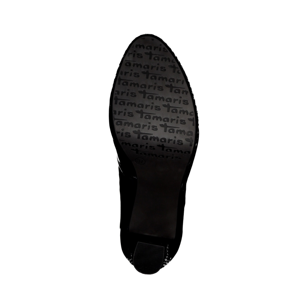 detail Dámská obuv TAMARIS 1-1-22435-27 BLK PAT./STRUC 051