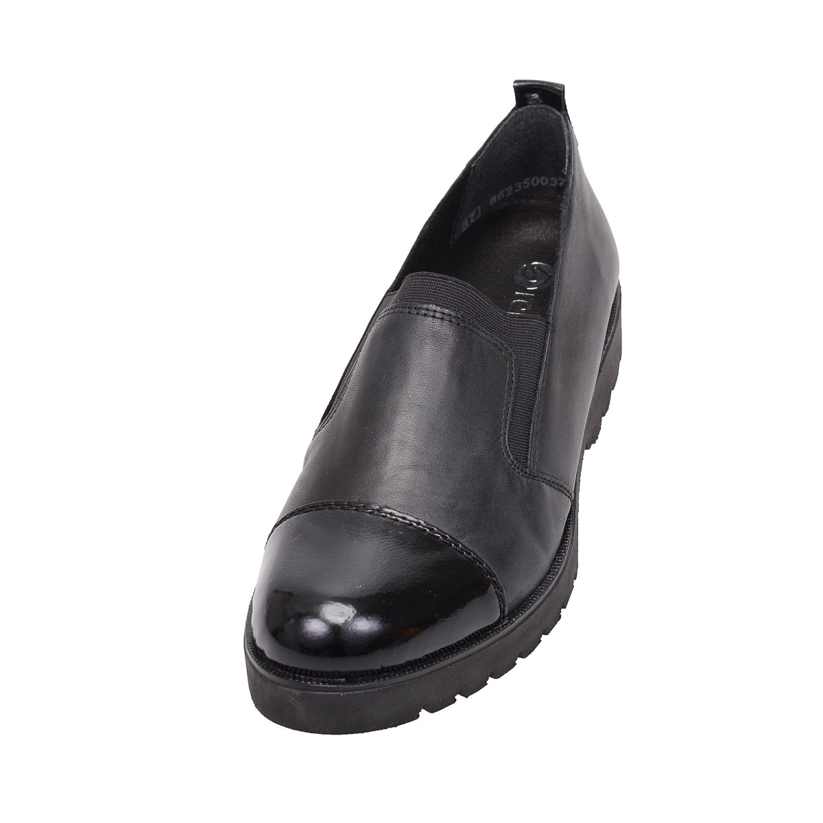detail Dámské polobotky RIEKER D0110/01 SCHWARZ H/W 6