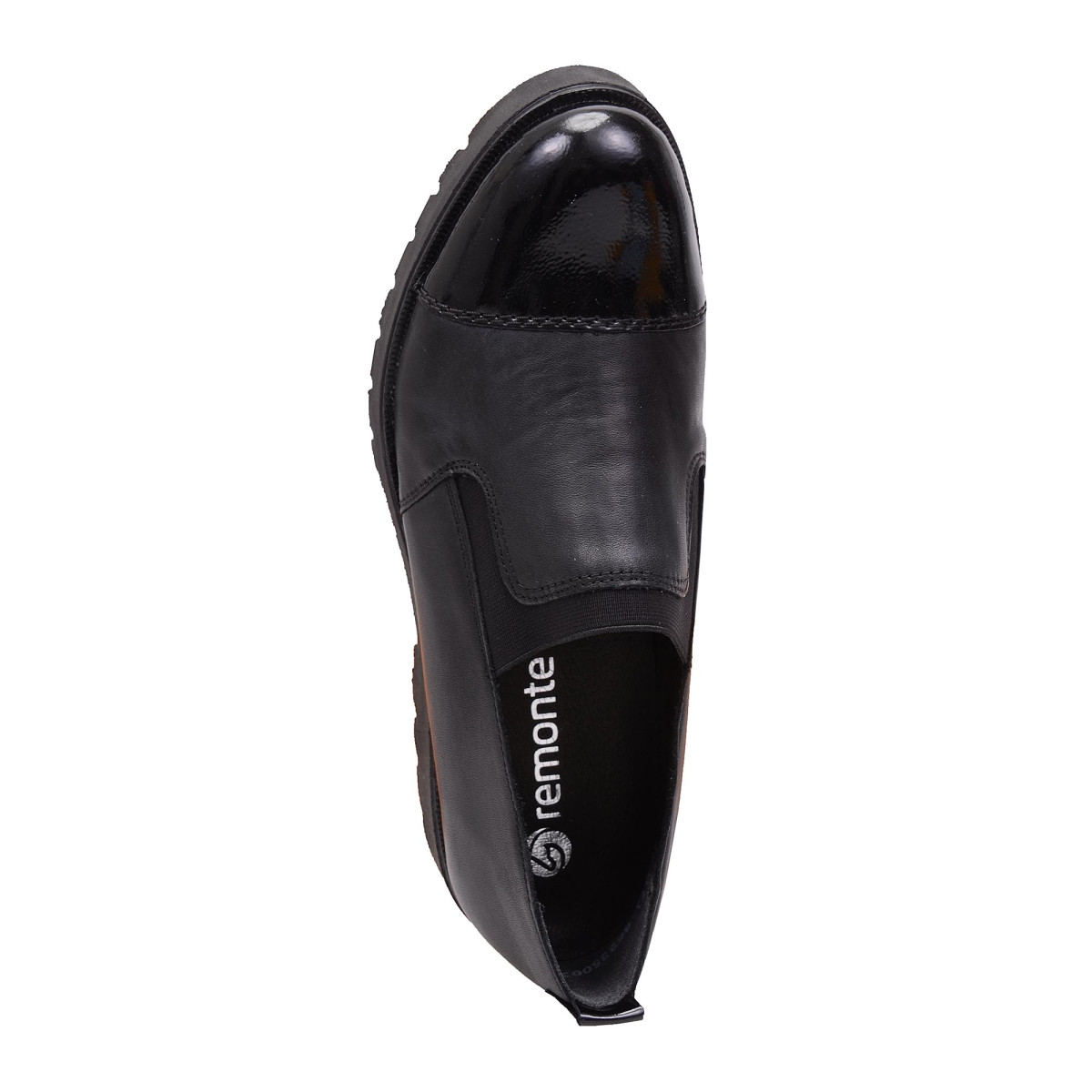 detail Dámské polobotky RIEKER D0110/01 SCHWARZ H/W 6