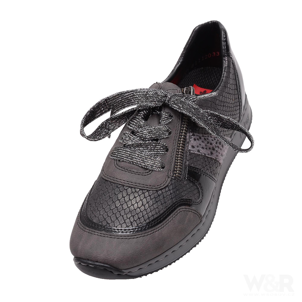 detail Dámská obuv RIEKER 56001/45 GRAU KOMBI H/W 6