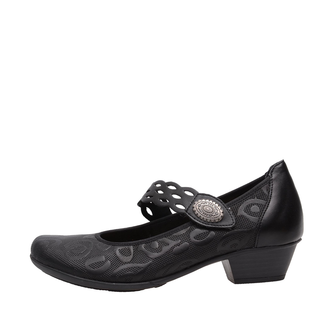 detail Dámské lodičky REMONTE BY RIEKER RIE-1013238-S7 černá