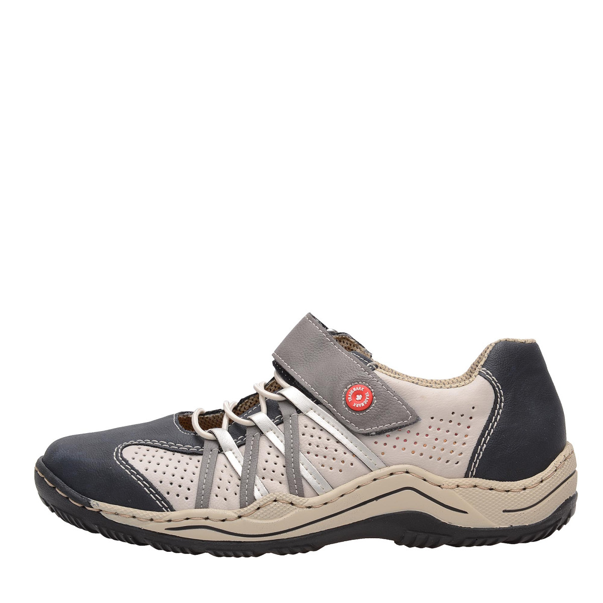 detail Dámská obuv RIEKER L0554/15 BLAU KOMBI F/S 7