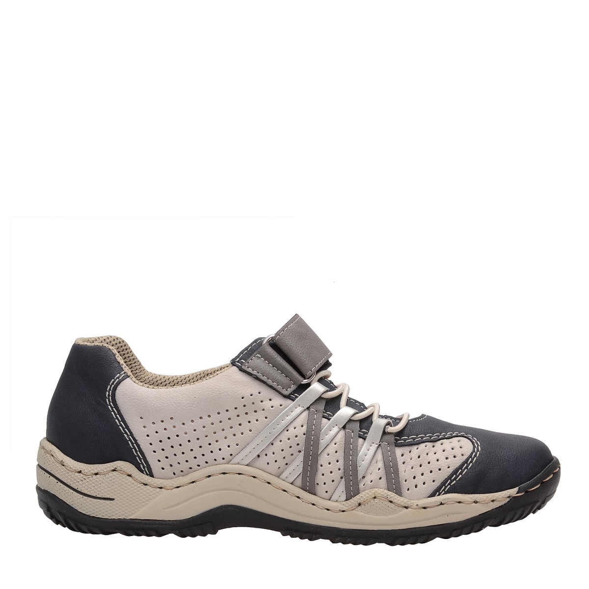 detail Dámská obuv RIEKER L0554/15 BLAU KOMBI F/S 7
