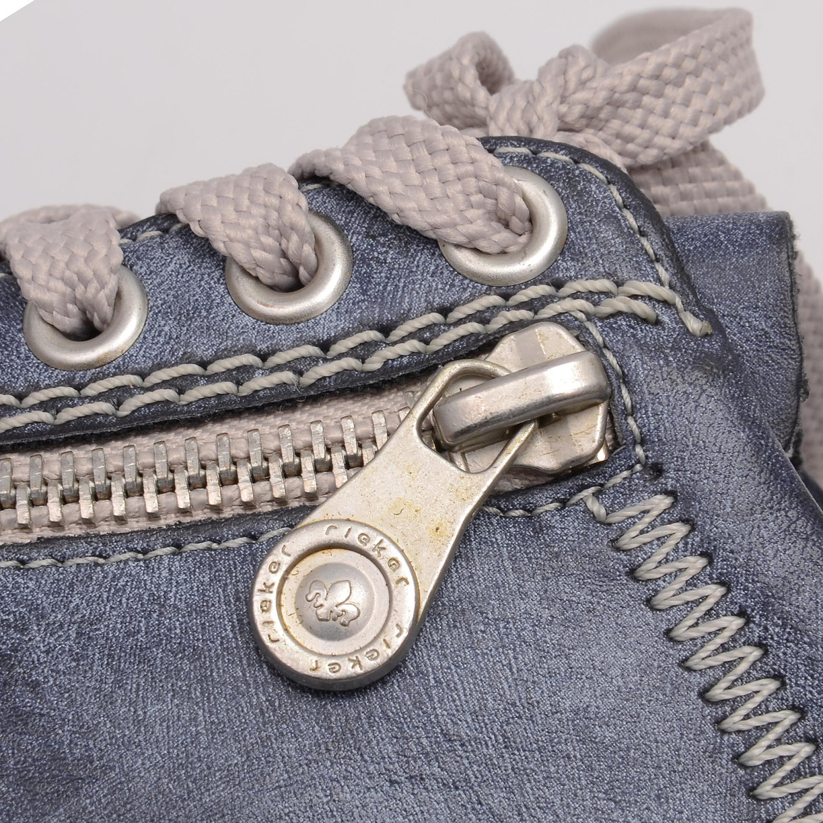 detail Dámská obuv RIEKER 53721/41 BLAU KOMBI F/S 7