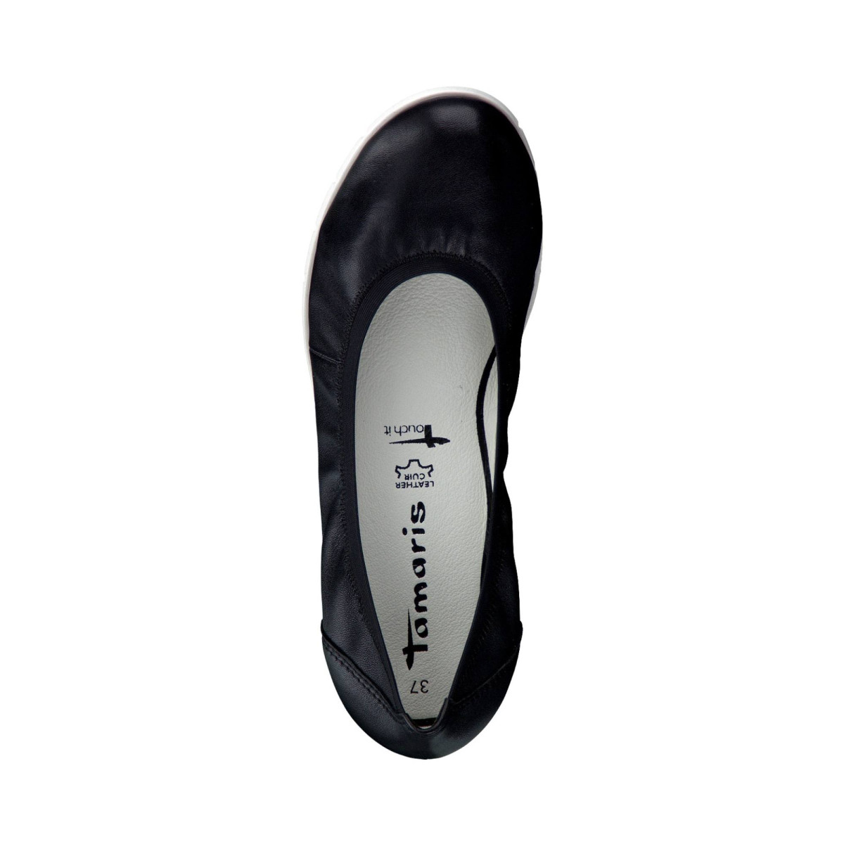 detail Dámská obuv TAMARIS 1-1-22109-28 BLACK LEATHER 003