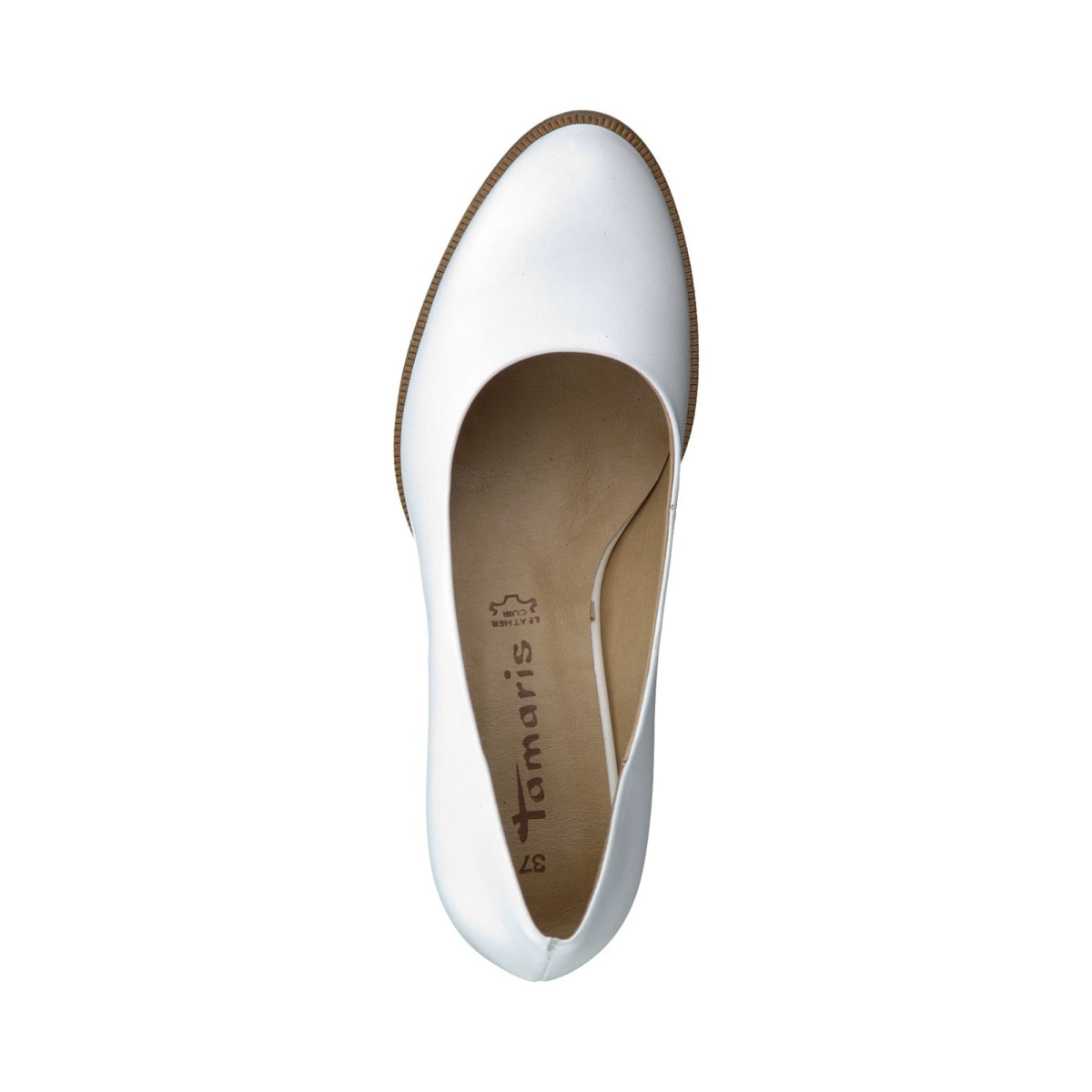 detail Dámská obuv TAMARIS 1-1-22439-28 WHITE LEATHER 117