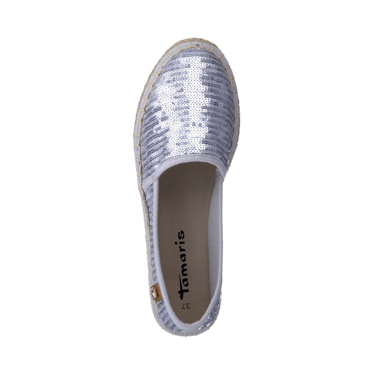 detail Dámská obuv TAMARIS 1-1-24602-28 SILVER SEQUINS 973