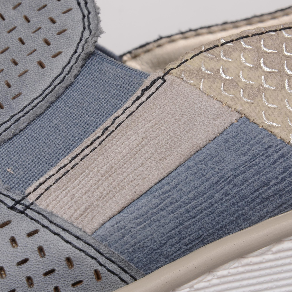 detail Dámská obuv RIEKER 53757/12 BLAU F/S 7