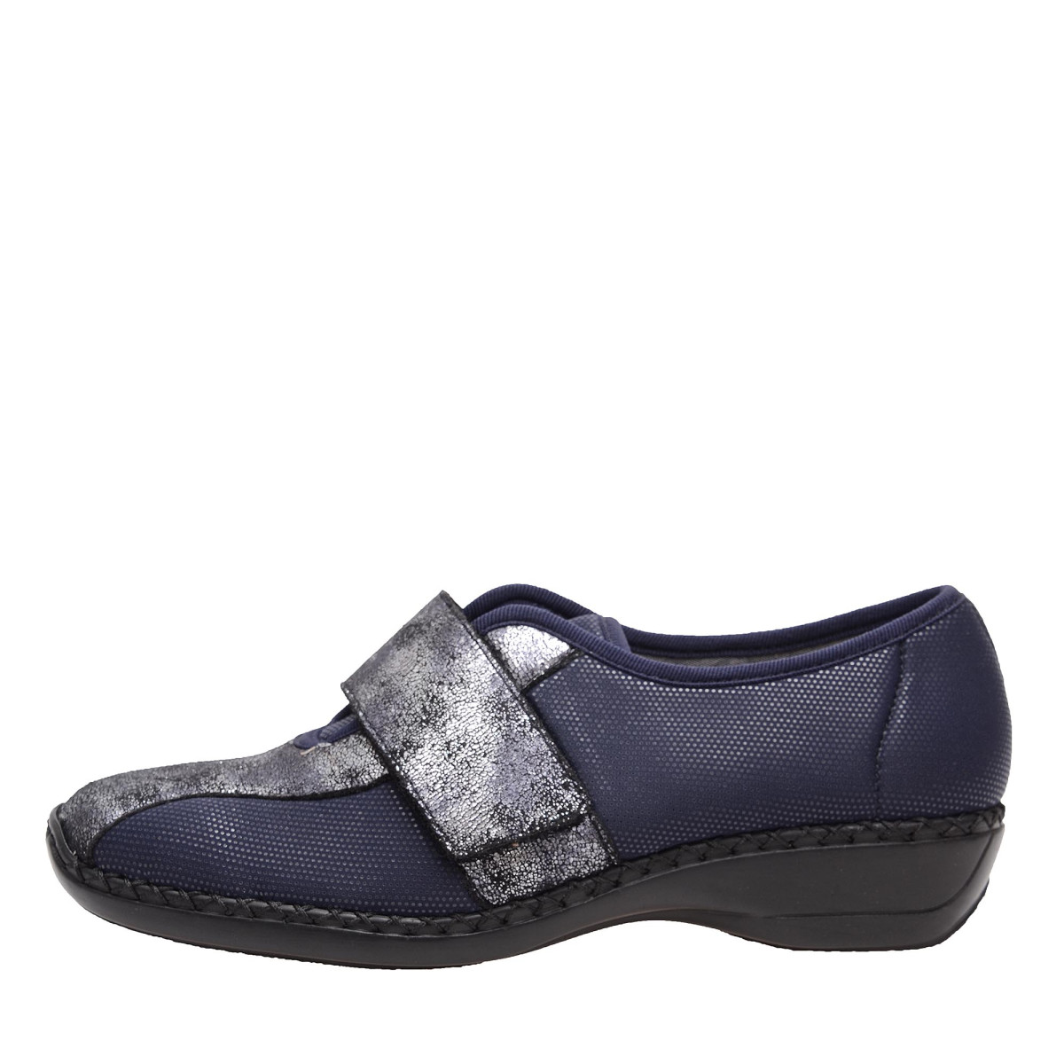 detail Dámská obuv RIEKER 41362/14 BLAU KOMBI F/S 7