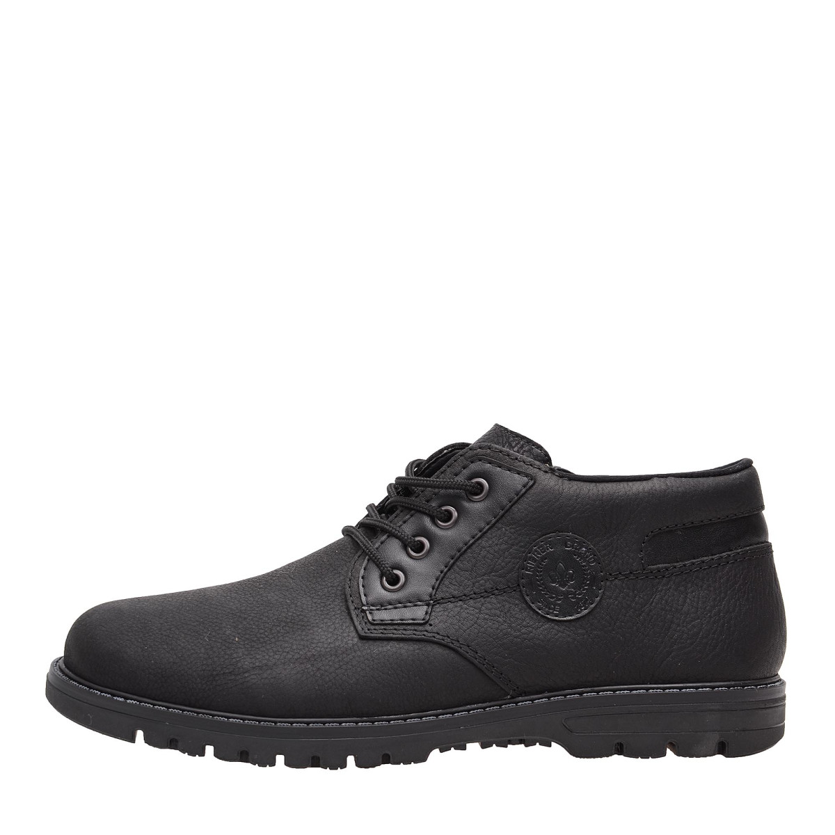 detail Pánské černé kotníkové boty RIEKER B3139/00 SCHWARZ H/W 7