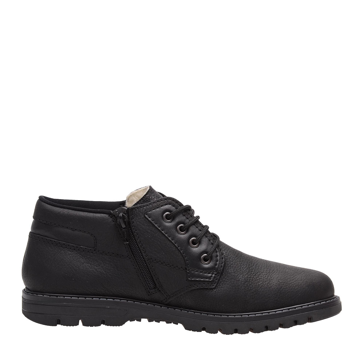 detail Pánské černé kotníkové boty RIEKER B3139/00 SCHWARZ H/W 7