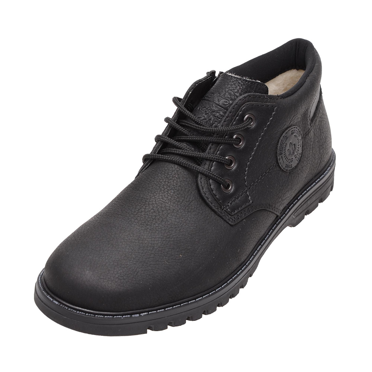 detail Pánské černé kotníkové boty RIEKER B3139/00 SCHWARZ H/W 7
