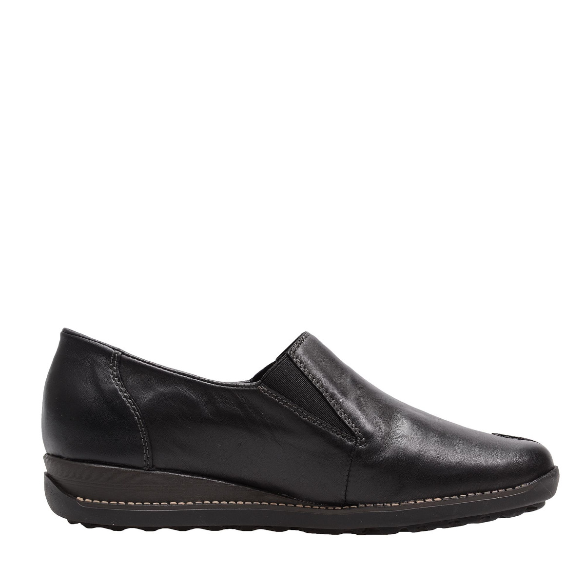 detail Dámské polobotky RIEKER 44253/00 SCHWARZ H/W 7