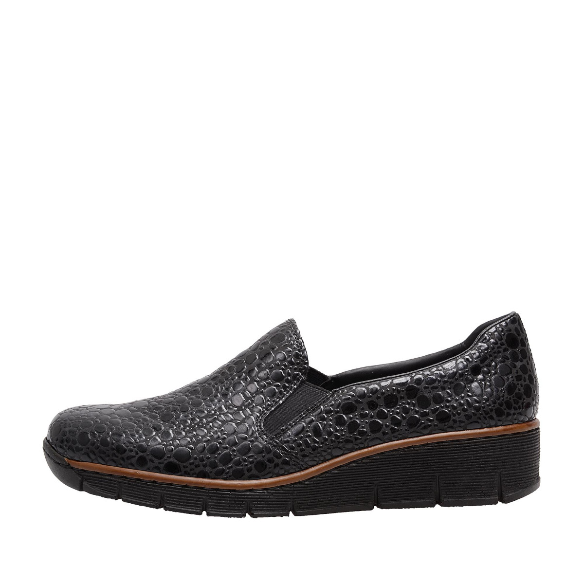 detail Dámské polobotky RIEKER 53766/45 GRAU H/W 7