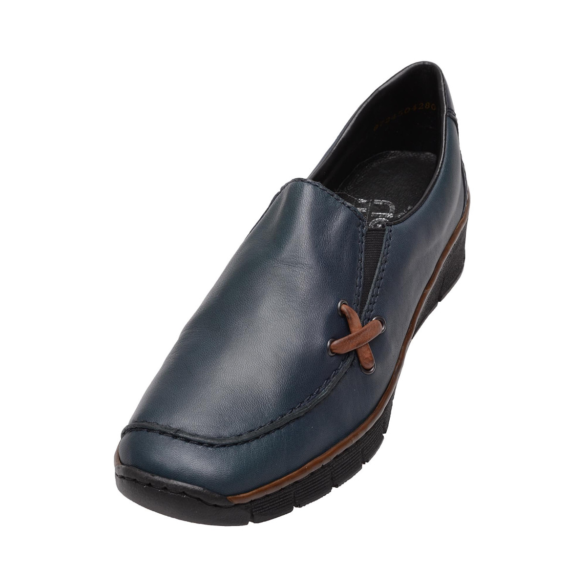 detail Dámské polobotky RIEKER 53783/14 BLAU H/W 7