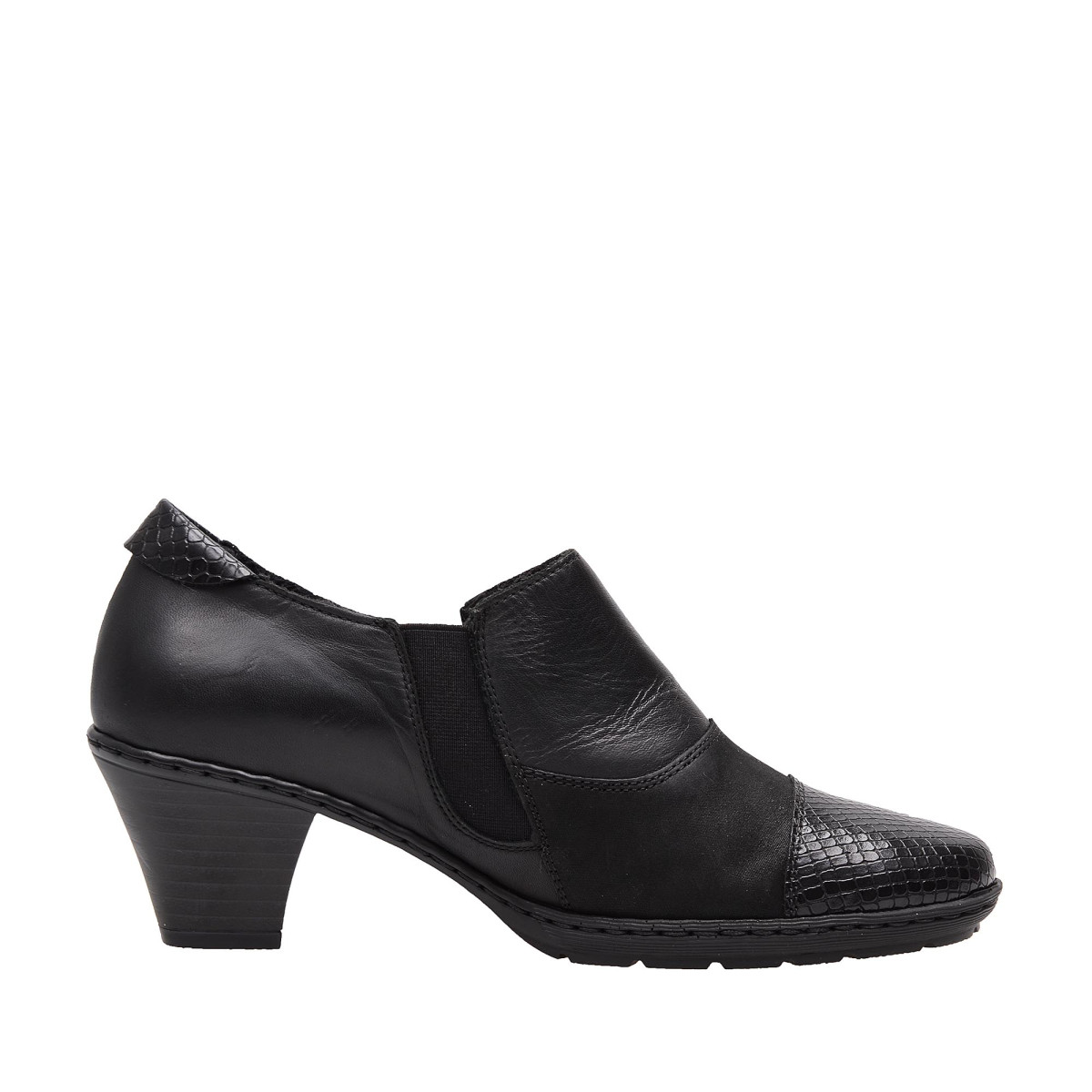 detail Dámská obuv RIEKER 57173/00 SCHWARZ H/W 7