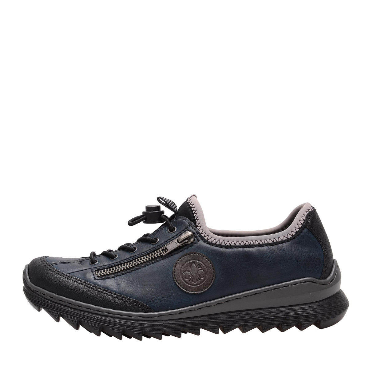 detail Dámská obuv RIEKER M6269/01 SCHWARZ/BLAU H/W 7